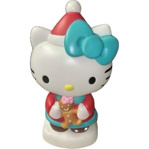 Hello‎ Kitty Christmas Lighted 22" Blow Mold Plug In Holiday Gingerbread Man